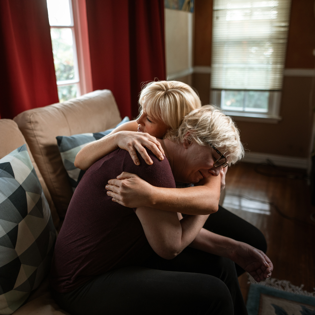 Family struggling with the addiction cycle